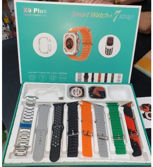 X9 Plus Unique Combination Smart Watch N.B: Without Mobile Phone
