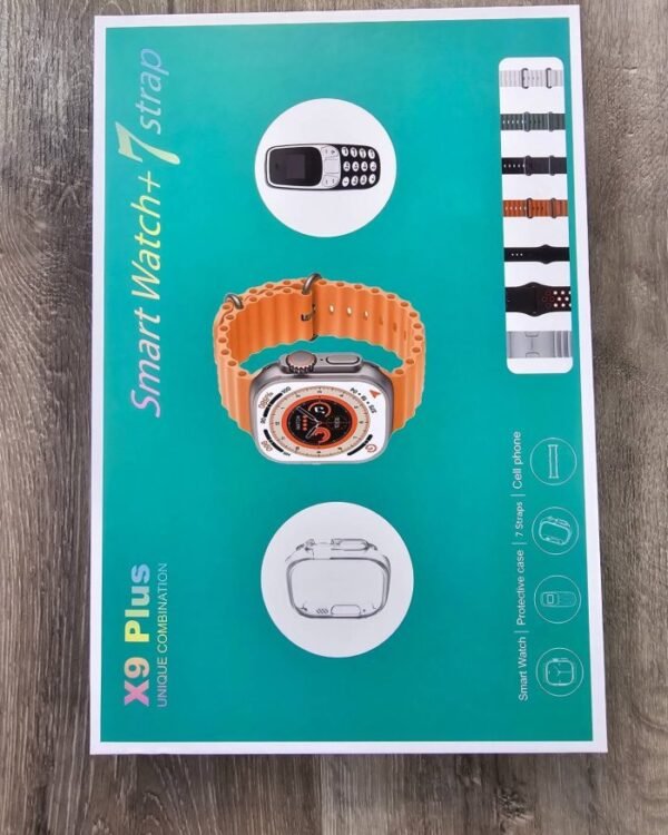 X9 Plus Unique Combination Smart Watch N.B: Without Mobile Phone
