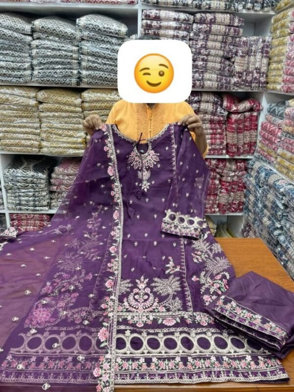 Embroidery 3pices