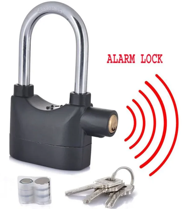 Medium-Size Alarm Lock (Black)