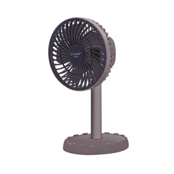 JYSUPER JY-2218 Mini Charger Fan 4000mAh Battery এক চার্জে চলবে 10 ঘণ্টা
