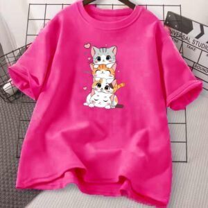 Drop Shoulder Ladies T-shirt