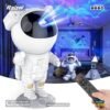Astronaut Galaxy Projector Lamp with Remote Control