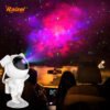 Astronaut Galaxy Projector Lamp with Remote Control