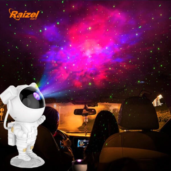 Astronaut Galaxy Projector Lamp with Remote Control