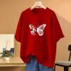 Drop Shoulder T-shirt For Women's