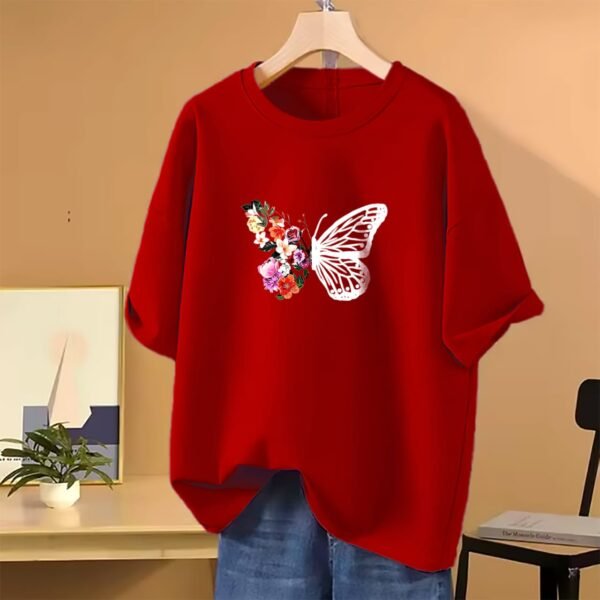 Drop Shoulder T-shirt For Women's