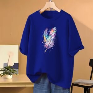 Drop Shoulder T-shirt For Women's