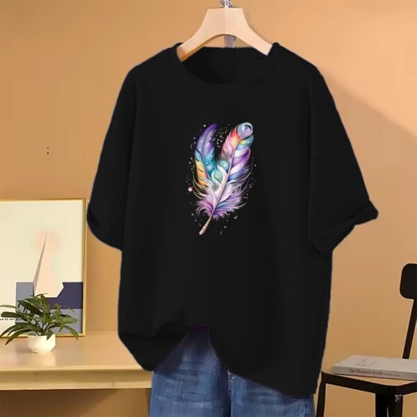 Drop Shoulder T-shirt For Women's