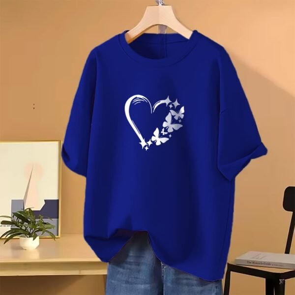 Drop Shoulder T-shirt For Women's