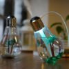 Bulb Humidifier Lamp Shade Decorative Lights Diffuser Purifier Atomizer with Colorful LED Night Light for Home Decor