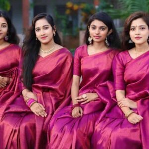 কাঞ্চিভারাম কাতান শাড়ি💞