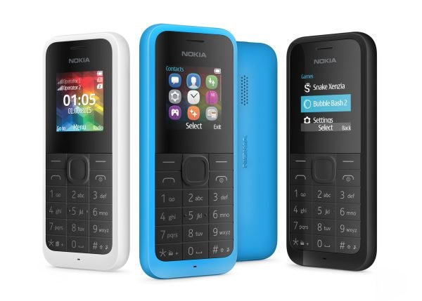 Nokia 105 Dual Sim Button Mobile (2015)