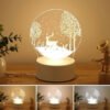 IMG-0736 3D deer lamp