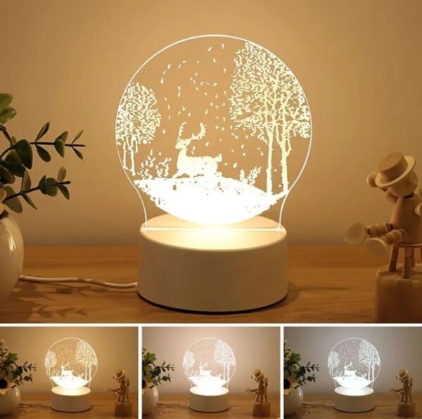 IMG-0736 3D deer lamp