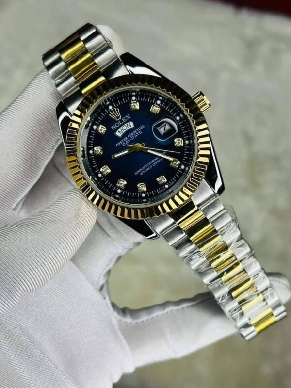 Gold Quartz Watch For Men