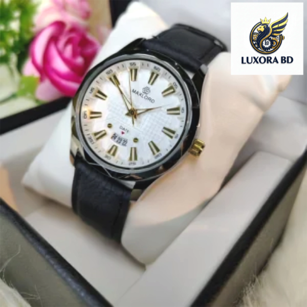 ⌚𝐌𝐀𝐗𝐋𝐎𝐑𝐃✨ স্টাইল, 🛡️ কোয়ালিটি আর ✅ গ্যারান্টি—অগ্রিম পেমেন্ট নয়; 𝐂𝐚𝐬𝐡 𝐨𝐧 𝐃𝐞𝐥𝐢𝐯𝐞𝐫𝐲, ফ্রি ডেলিভারি + 🔋 ১টি এক্সট্রা ব্যাটারি (ফ্রি) 🎁 প্রিমিয়াম গিফট বক্স প্যাকেজিং ।