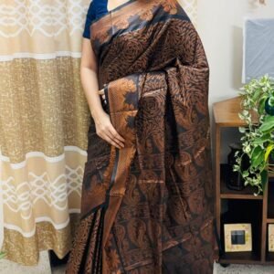 সিল্ক কাতান শাড়ি