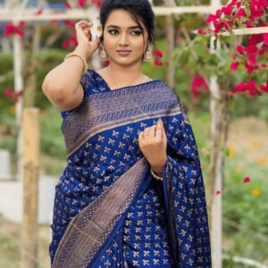  প্রিমিয়াম জাপানি সিল্ক শাড়ি (Blouse Piece সহ)🚚 সারাদেশে ফ্রি হোম ডেলিভারি