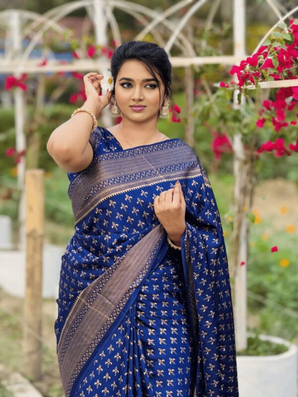  প্রিমিয়াম জাপানি সিল্ক শাড়ি (Blouse Piece সহ)🚚 সারাদেশে ফ্রি হোম ডেলিভারি