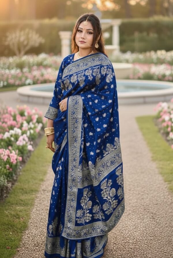  প্রিমিয়াম জাপানি সিল্ক শাড়ি (Blouse Piece সহ)🚚 সারাদেশে ফ্রি হোম ডেলিভারি